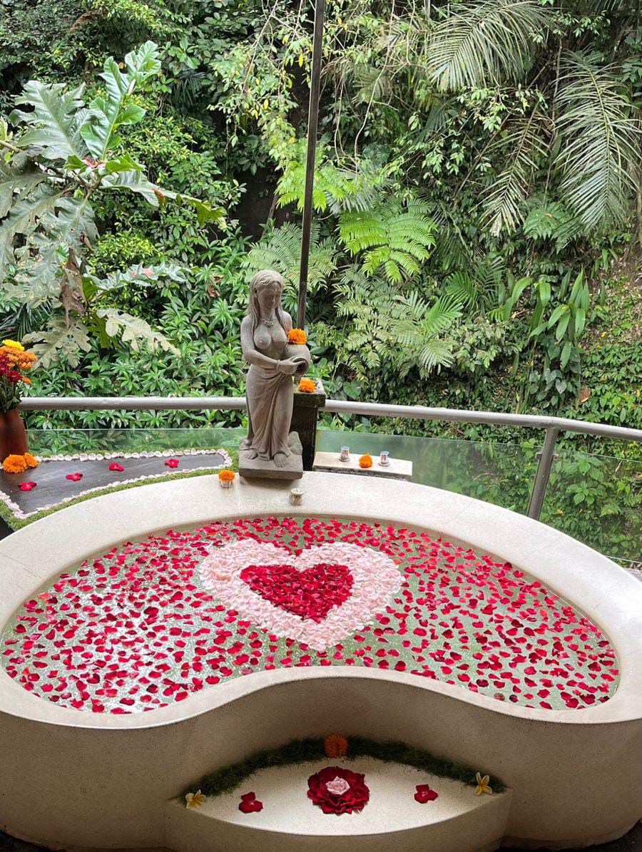 Rose Bath 45 Minutes