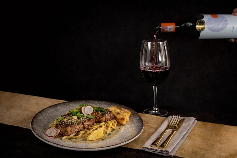 Steak Au Poivre Pasta
